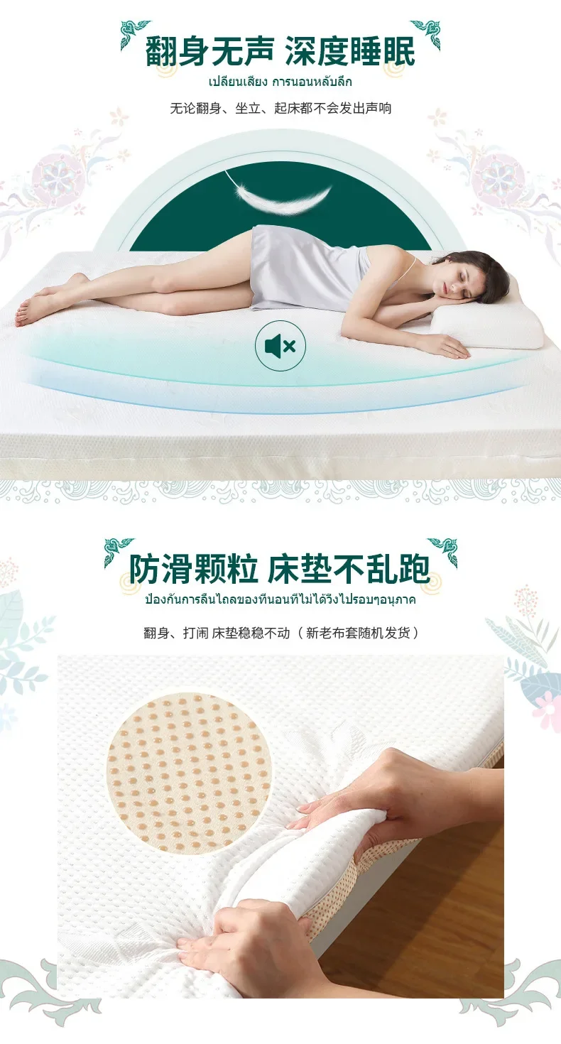 Description Picture 2 of itemLatex Mattress for Couple Bed Mattress Portable Folding Mattress Comfortable Bed Mattresses Bedroom Furniture Sleeping Mattress