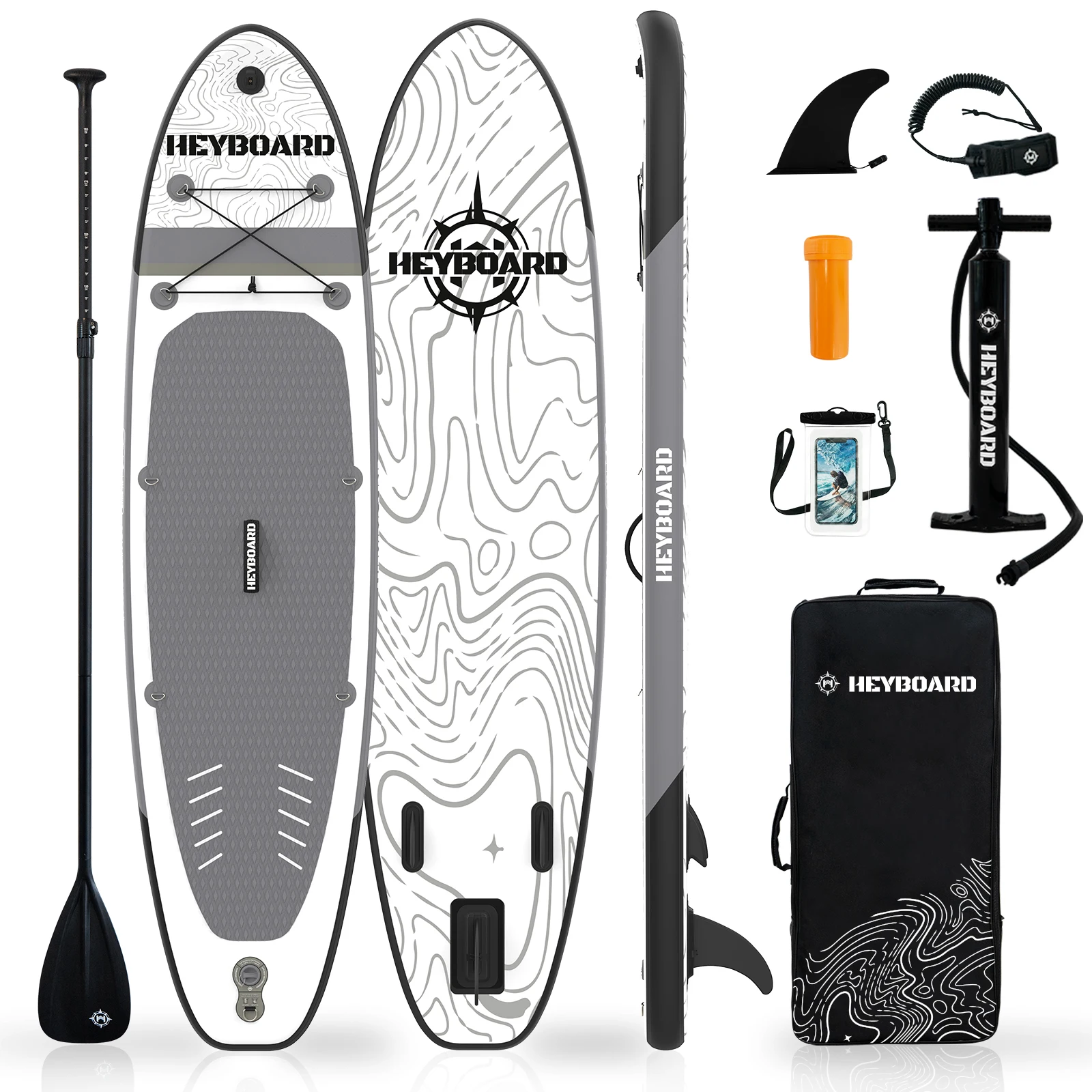 HEYBOARD Sup Board Inflatable Stand Up Paddle Board