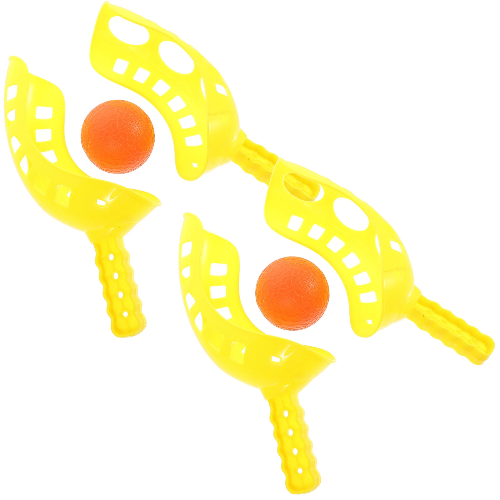 Interactive Toss and Catch Balls Game Toy Kids Outdoor Tossing Catching Plaything for Two Children 4