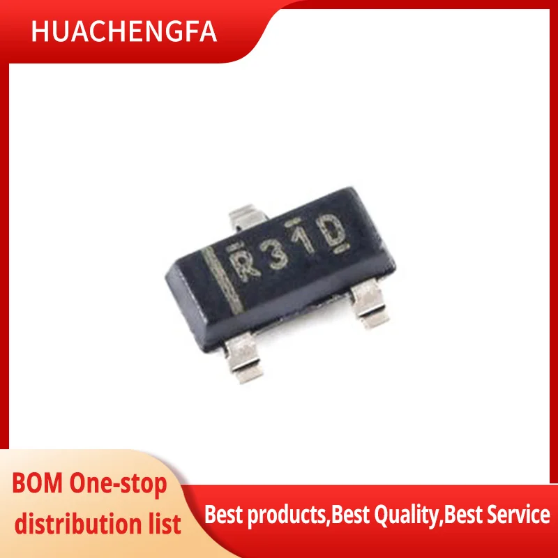 

2~10pcs/lot REF3140AIDBZR Screen printing R31D SOT-23 4.096V Voltage reference chip