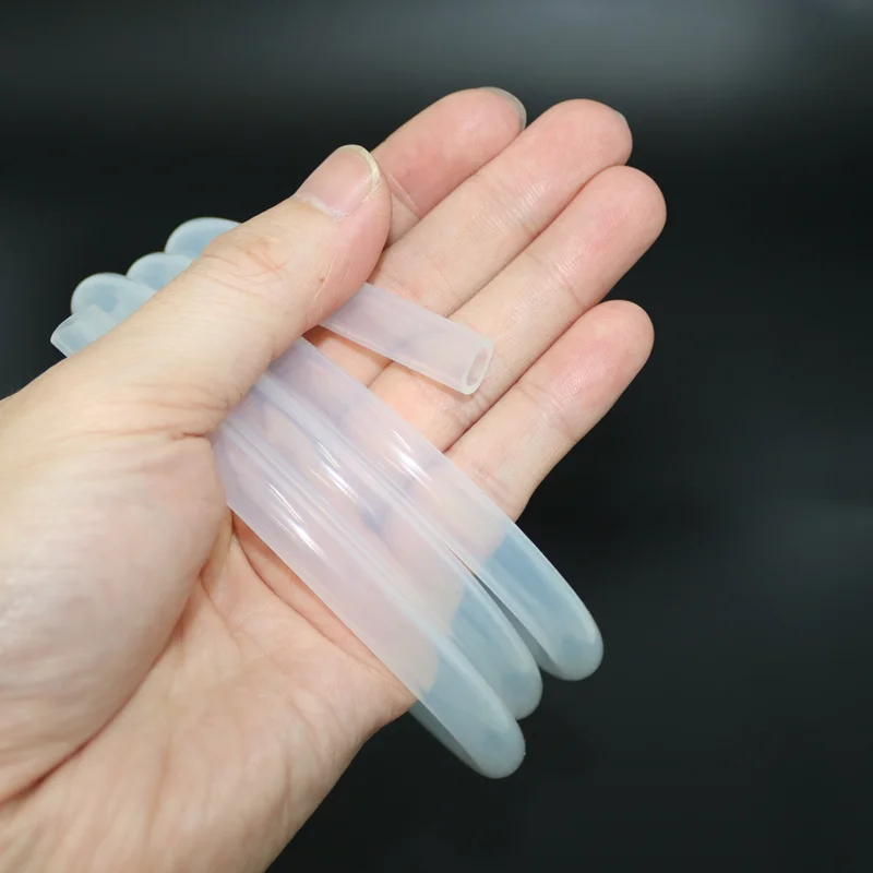 Silicone Hose Food Grade Clear Transparent 2 3 4 5 6 7 8 9 10 12 14mm Flexible Nontoxic High Temperature Garden Kitchen Car Tube silicone tube
