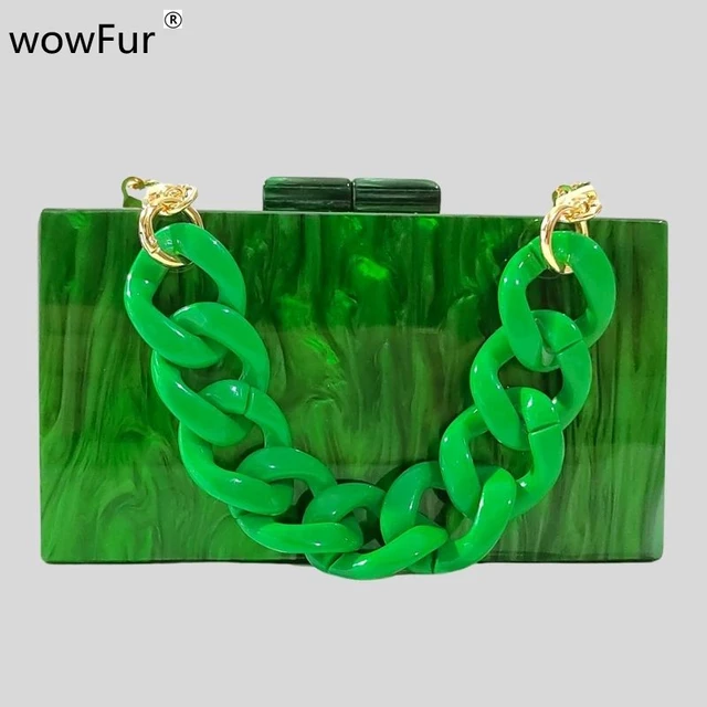 Bag Acrylic Box Clutch Bags, Acrylic Box Clutch Handbags