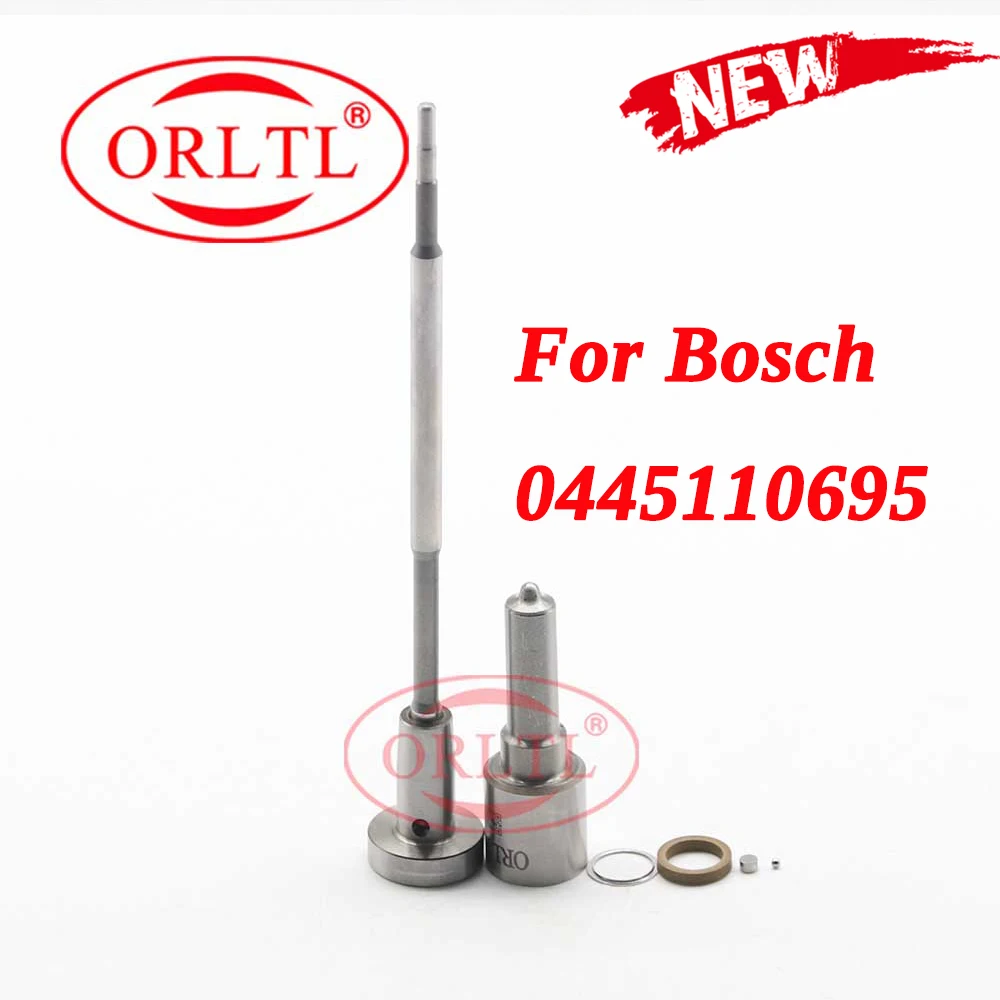 

0445110695 Common Rail Diesel Injector Overhaul Repair Kits Nozzle DLLA150P2463 0 433 172 463 Valve F 00V C01 386