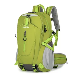 Versatile Nylon Outdoor Adventure Backpack (Fluorescent Green)