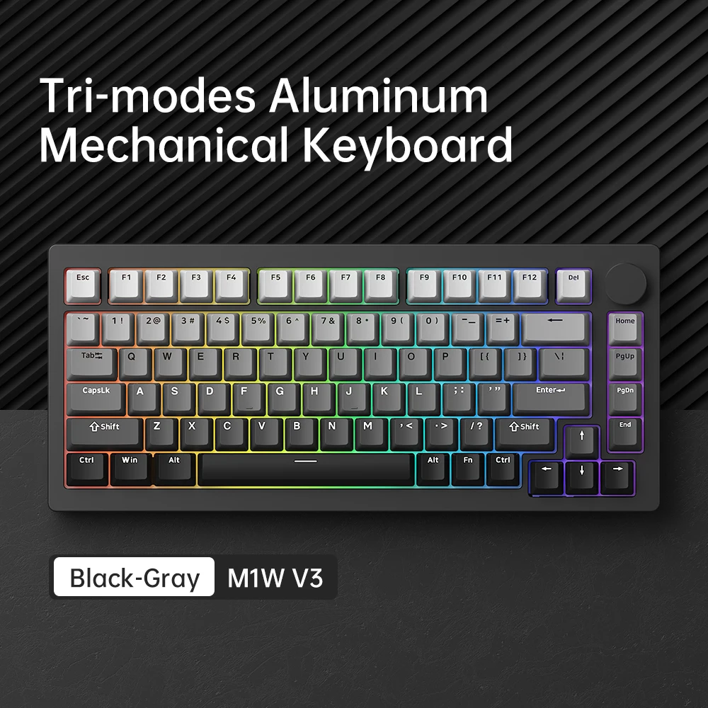 Monsgeek M1W ベアボーン　各種オマケ付き M1W V3 VIA - MonsGeek