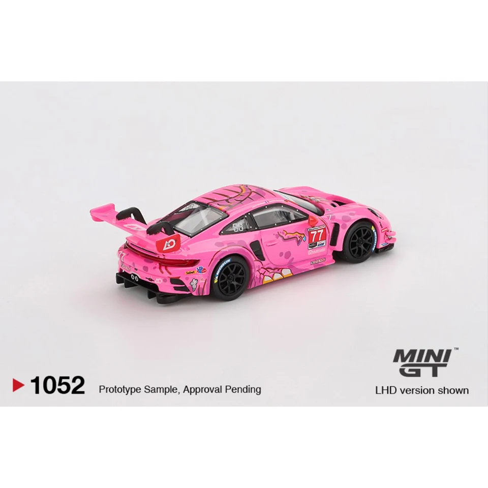 MINIGT 1052 In Stock 1:64 911 GT3 R #77 AO Racing 2024 IMSA ROAD