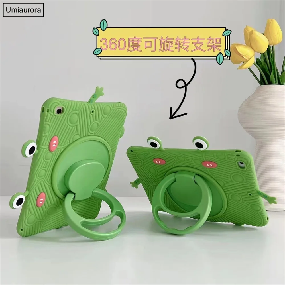 Cartoon Silicon Tablet Cases para Crianças Stand Silicon Cover Shell Huawei Mediapad m5 Lite 8.0 t5 10 Matepad 11 10.8 10.4 T10 9.7 T10s 10.1 - Imagem 4