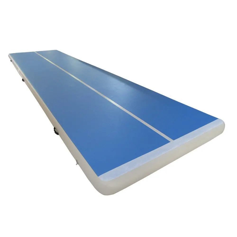 4x2m 5x2m 6x2m Inflatable Air Tumbling Mat Gymnastics Tumble Track 8inches Thickness Air Mats for Home Use/Training/Cheerleading