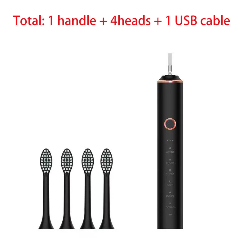 

Щетка Зубная Ультразвуковая электрическая с USB-зарядкой и таймером