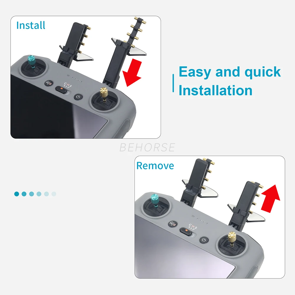 Amplificateur signal antenne DJI RC 2/RC Pro extension portée drone