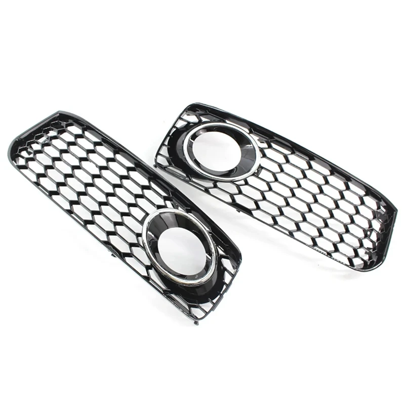 

8T0807681B 8T0807682D Lower Grille Fog Lamp Grille Fog Lamp Frame Automotive for Audi A5 S5 Coupe 2-Door 2008-2012