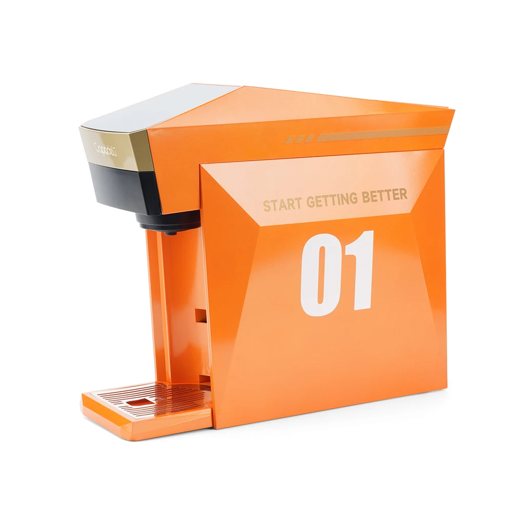 מכונת קפה רב-תכליתית 4 ב-1 Capsule Espresso Cafetera Cappuccino Coffee Maker Dolce Gusto Nespresso Powder KCUP