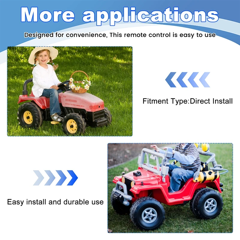 Children's Electric Car FCC Kids Electric Car 2.4G Bluetooth Controller Children's Parts