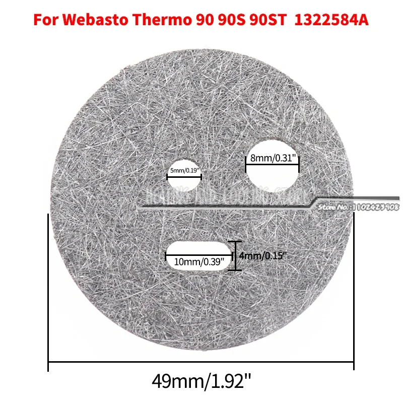 Heater Burner Mesh 67955A Burner Screen Mesh Gauze Gasket For Webasto Air Top E/C/V E Air Top 3500 / 5000 / Thermo 90/90S/90ST