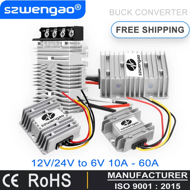 12v à 6v Dc-dc Convertisseur Step Down Module Alimentation Volt Régulateur  Hfmqv