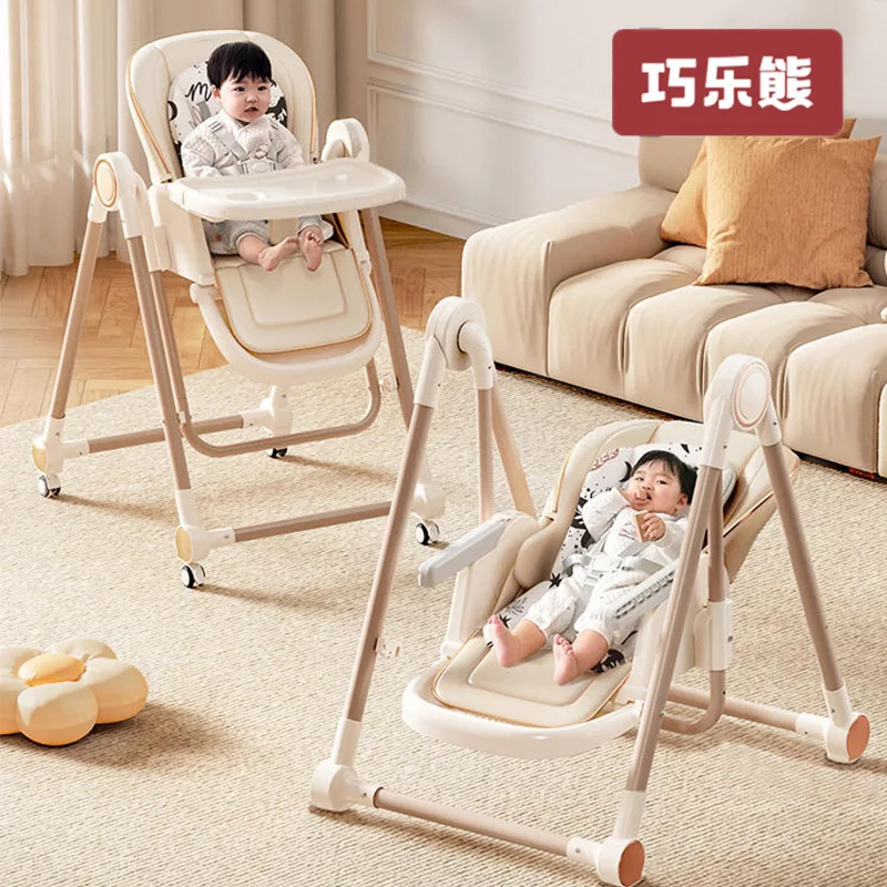 Baby Dining Chair Multifunctional Foldable Portable Baby Dining Table Chair for Home Use Children's Table