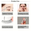 Elbow Beauty Scissors, Stainless Steel Nose Hair Trimmer, Eyebrow Trimmer, Remove Excess Facial Hair, Multi-function Beauty Tool 5