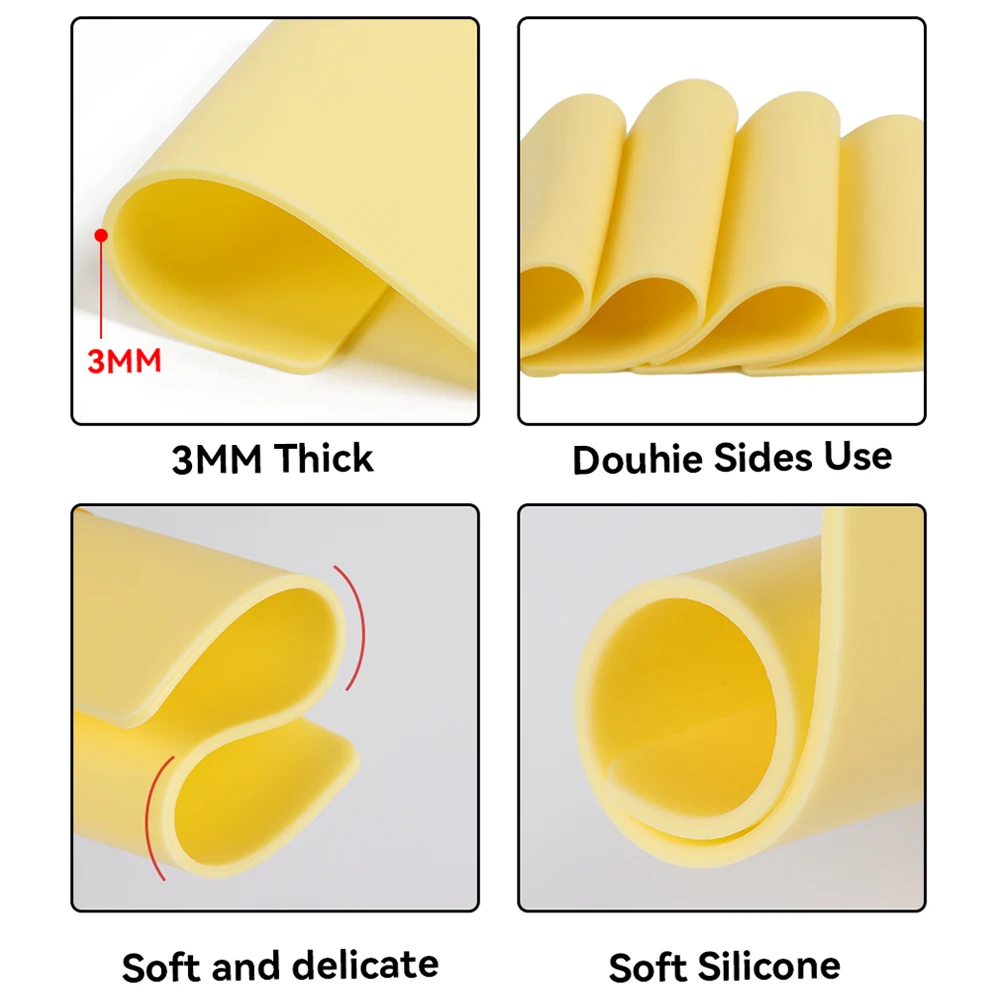 DM 15/10/8/5/1pcs Tattoo Practice Skin 3MM Silicone Fake Skin Double-Sided for Permanent Makeup Training Supply Tattoo Accessory 5
