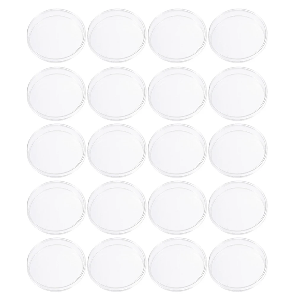 Petri Dish Transparent Culture Dishes Scientific Research Laboratory Mushroom 20 Pcs petri dishes