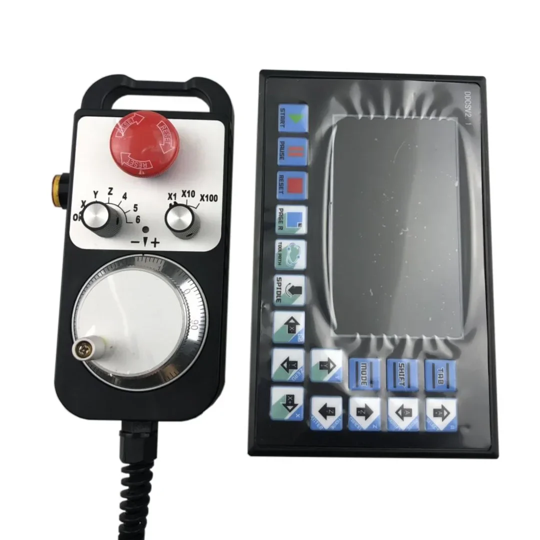 

3-Axis Ddcsv2.1 Offline Controller CNC System with Emergency Stop Handwheel (Set)
