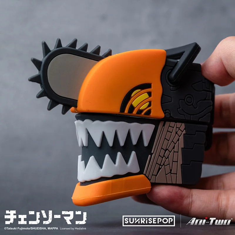 

Original Sunrisepop Chainsaw Man Airpods Case Headphones Protective Case Case Pokita Chainsaw Man Comic Artifacts