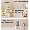 1.2L Smart Health Kettle Home Tea Making Machine Thermal Kettle Office 24h Reservation Glass Flower Teapot Mini Electric Kettle 2