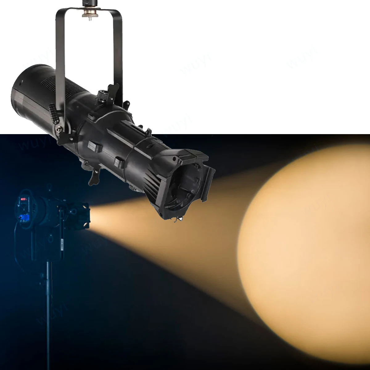 

LED Fixed Focus Profile Light 200W RBGW Cold White Warm White Studio Film Theater Professional Lighting 19 26 36 50 Degree Optio