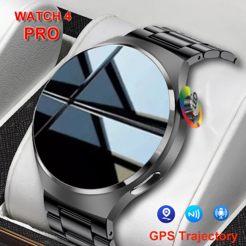 

For Huawei NFC Watch 4 Pro AMOLED Man SmartWatch Men Answer Call GPS Sport Fitness Tracker Men Waterproof Smartwatch 2024 New