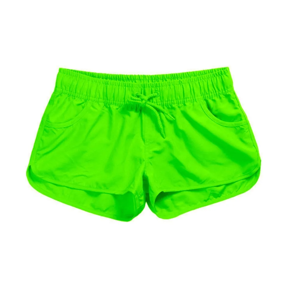 Sports Fitness Super Shorts Women's Invisible Open Crotch Outdoor Sex Beach Pants Casual Quick Drying Medium Waist Loose Shorts