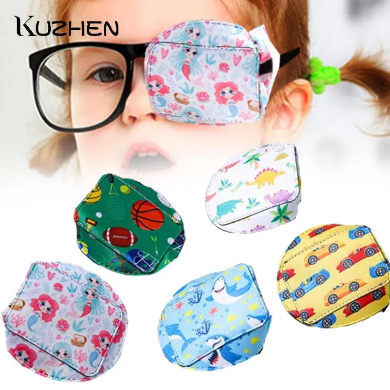 1Pcs Cute Kids Strabismus Treatment Vision Care Children Health Care Kids Child Occlusion Medical Lazy Eye Patch Eyeshade 3
