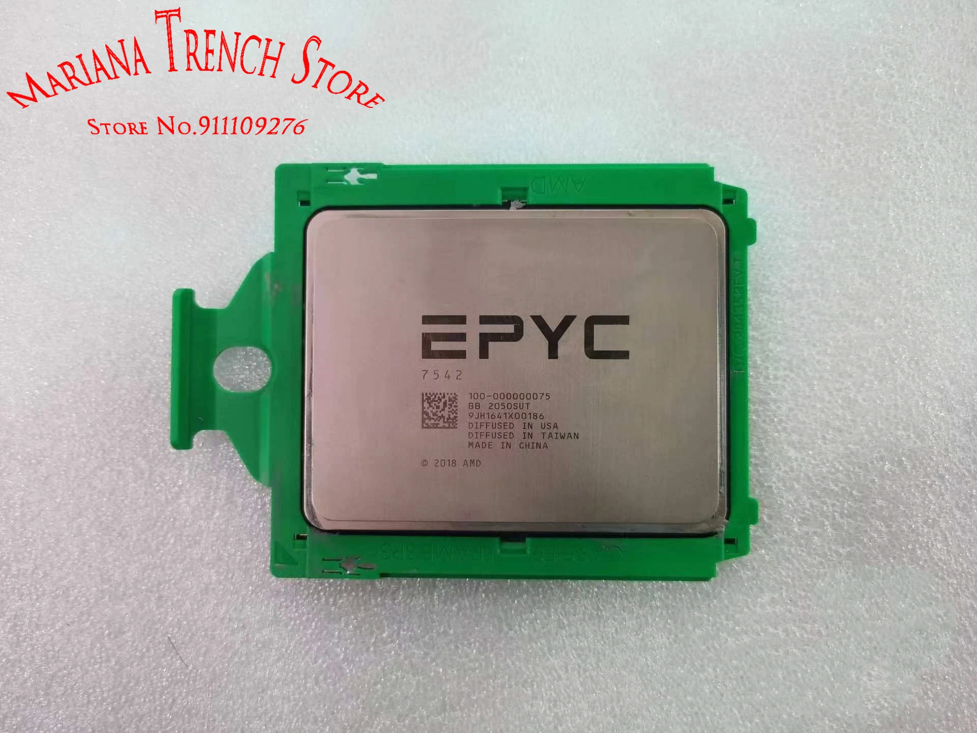 

CPU for EPYC 7542 32 Cores 64 Threads Base Clock 2.9GHz Max.Boost Up to 3.4GHz L3 Cache 128MB TDP 225W