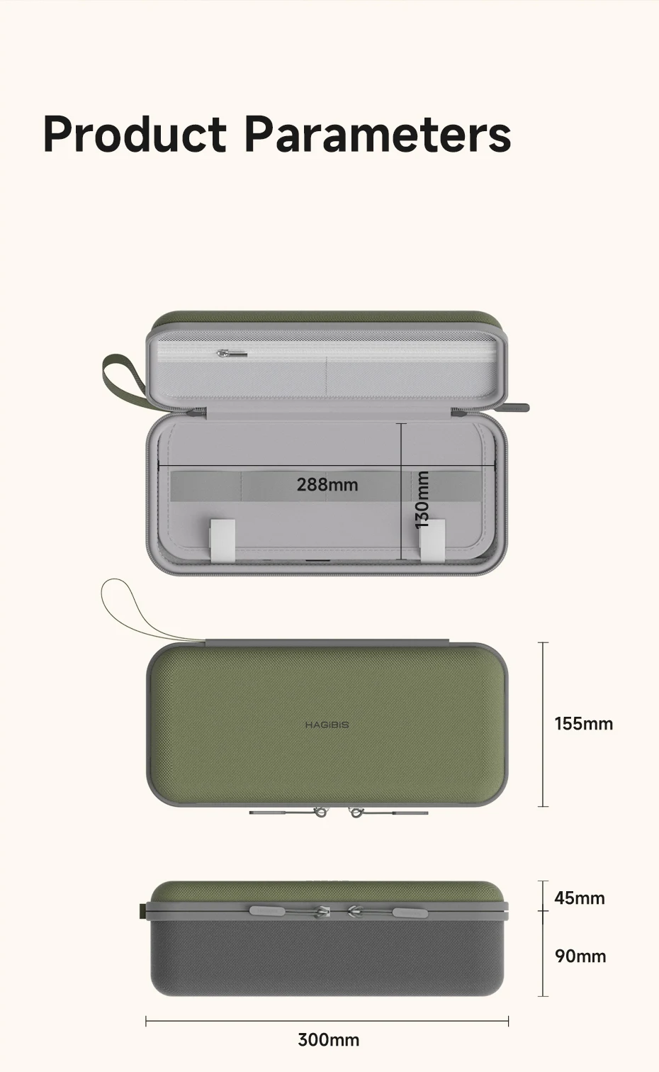 Hagibis Hard Shell Carrying Case for DJI Osmo 360