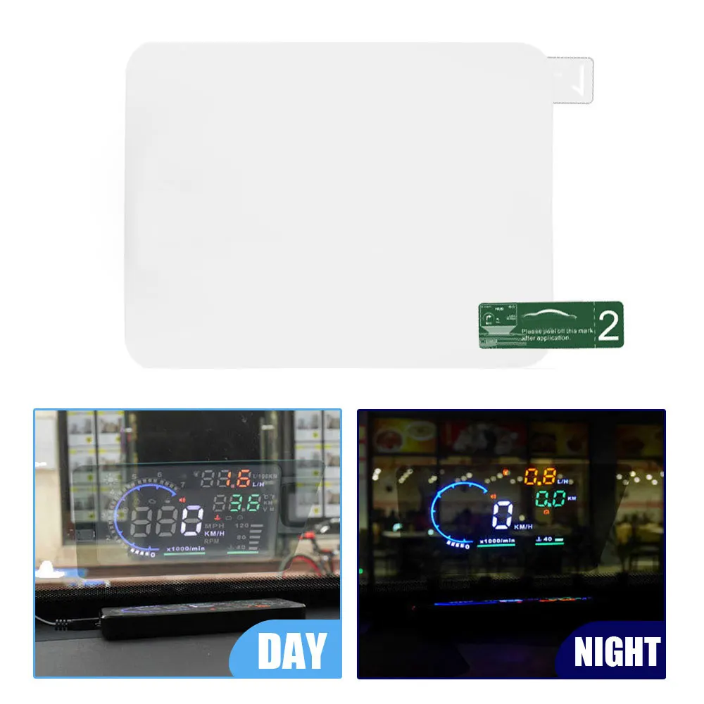 

1PC Car Mobile Phone Navigation Projection Film Car Hud Head-up Display Car windscreen Reflective Film Car Interior Accessories