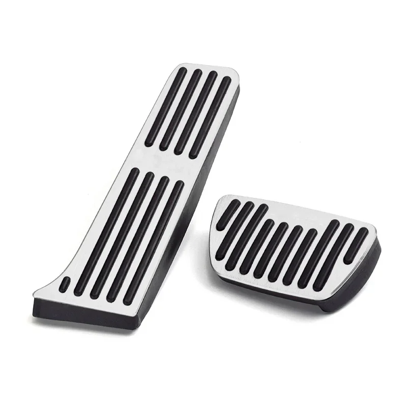 Pedals Couvre Pédales De Voiture En Alliage D'aluminium Pour Toyota Pour Camry Pour RAV4 Pour Rav 4 2018-2023 Couvercle De Pédale De Frein à Gaz Intérieur Couvre Pédale Frein(2piece