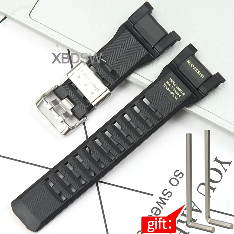 Durable Waterproof TPU Rubber Watch Band - Sport Strap Replacement