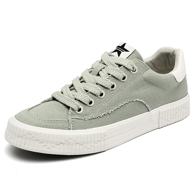 Spring 2025 New Men's Canvas Breathable Classic Beijing Cloth Shoes Fashionable One-Step Down Casual Versatile Rubber SS25157 3