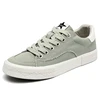 Spring 2025 New Men's Canvas Breathable Classic Beijing Cloth Shoes Fashionable One-Step Down Casual Versatile Rubber SS25157 3