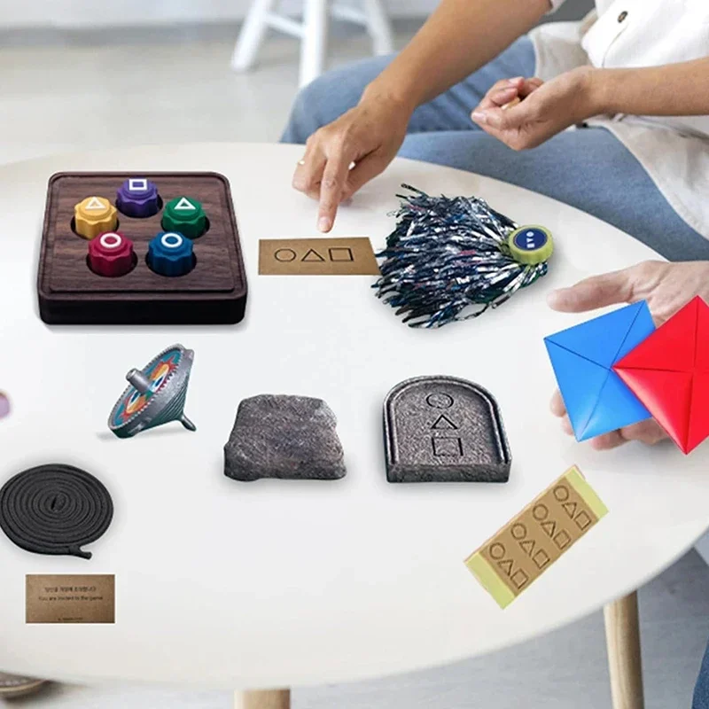 Gonggi Stones Game Korean Traditional Play Game Fun Jack Stone Pebbles Set Hand Eye Coordination Training Toy For Kid Board