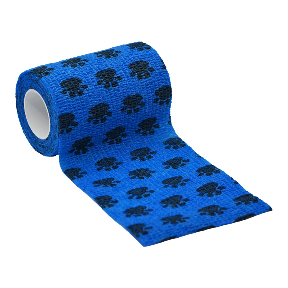 6Pcs Sports Protective Bandage Self-Adhesive Non-Woven Pet Bandage Wear Resist Cohesive Guard for Dog Cat Horse Pet