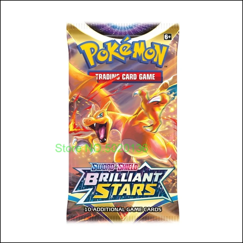 naruto toys 360 Pcs Pokémon TCG: Sword & Shield—Brilliant Stars Booster Display Box Pokemon Cards goku toys
