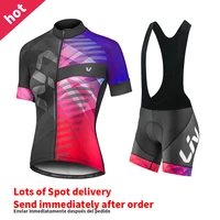Liv Cycling Shorts Set 2023 New Women Cycling Jersey Bike Clothing Suit Liv Team Version Racing Suit Roupa Ciclismo Feminine 1