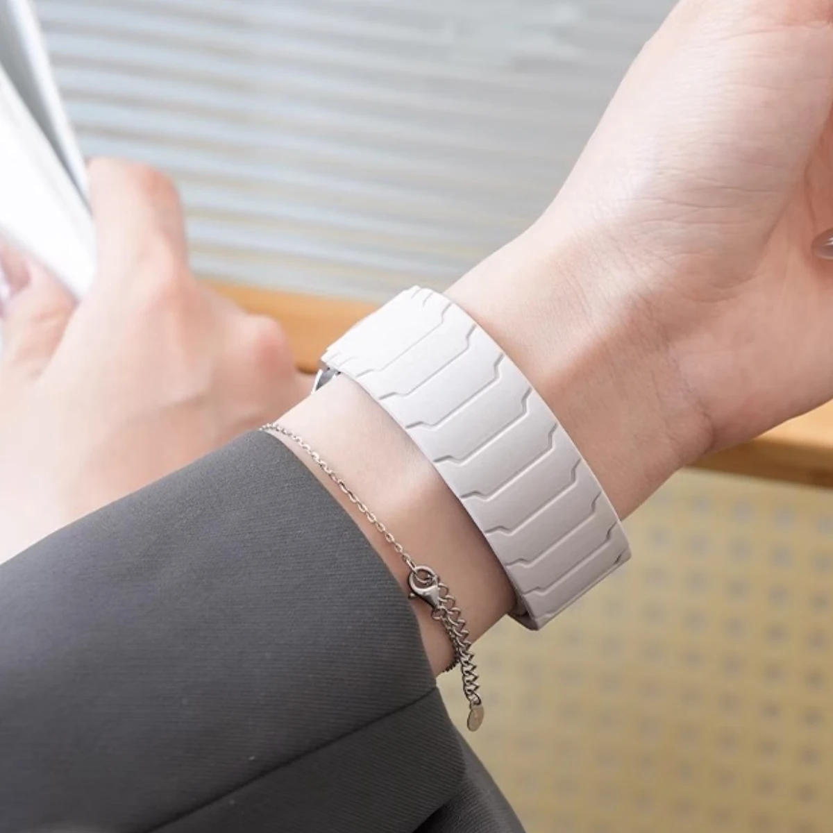 لساعة جوجل بيكسل 3 45 مللي متر 41 مللي متر حزام بد...