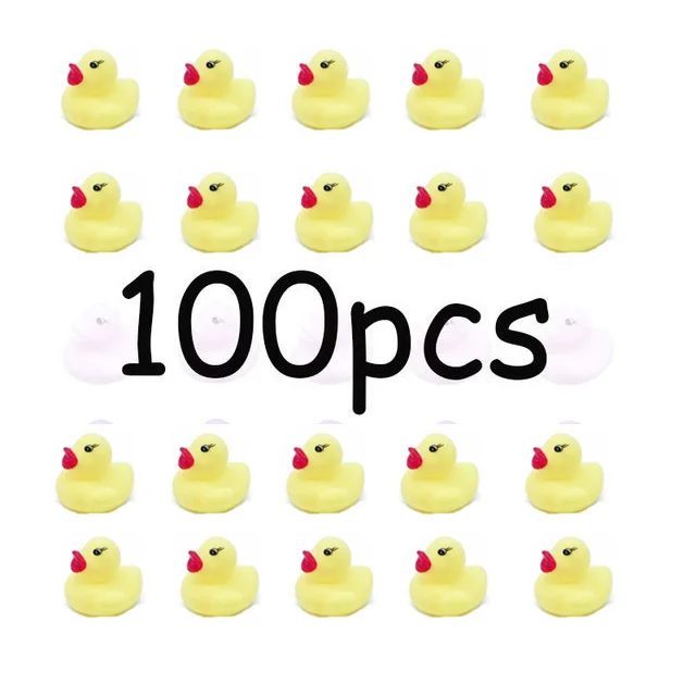 100pcs Yellow