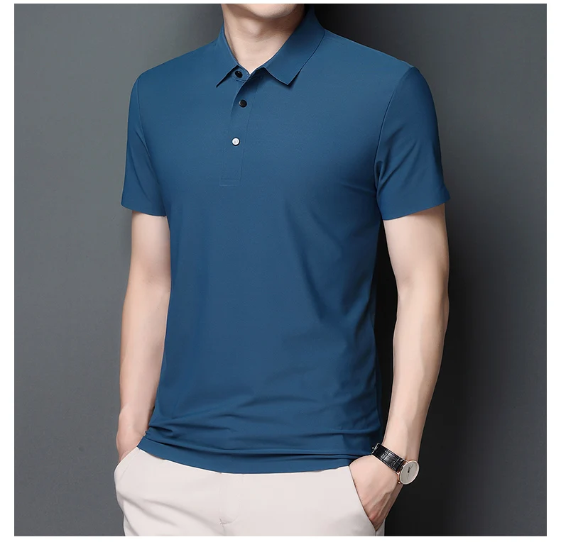 Gennelman Polo – Men Ice Silk Classic Polo