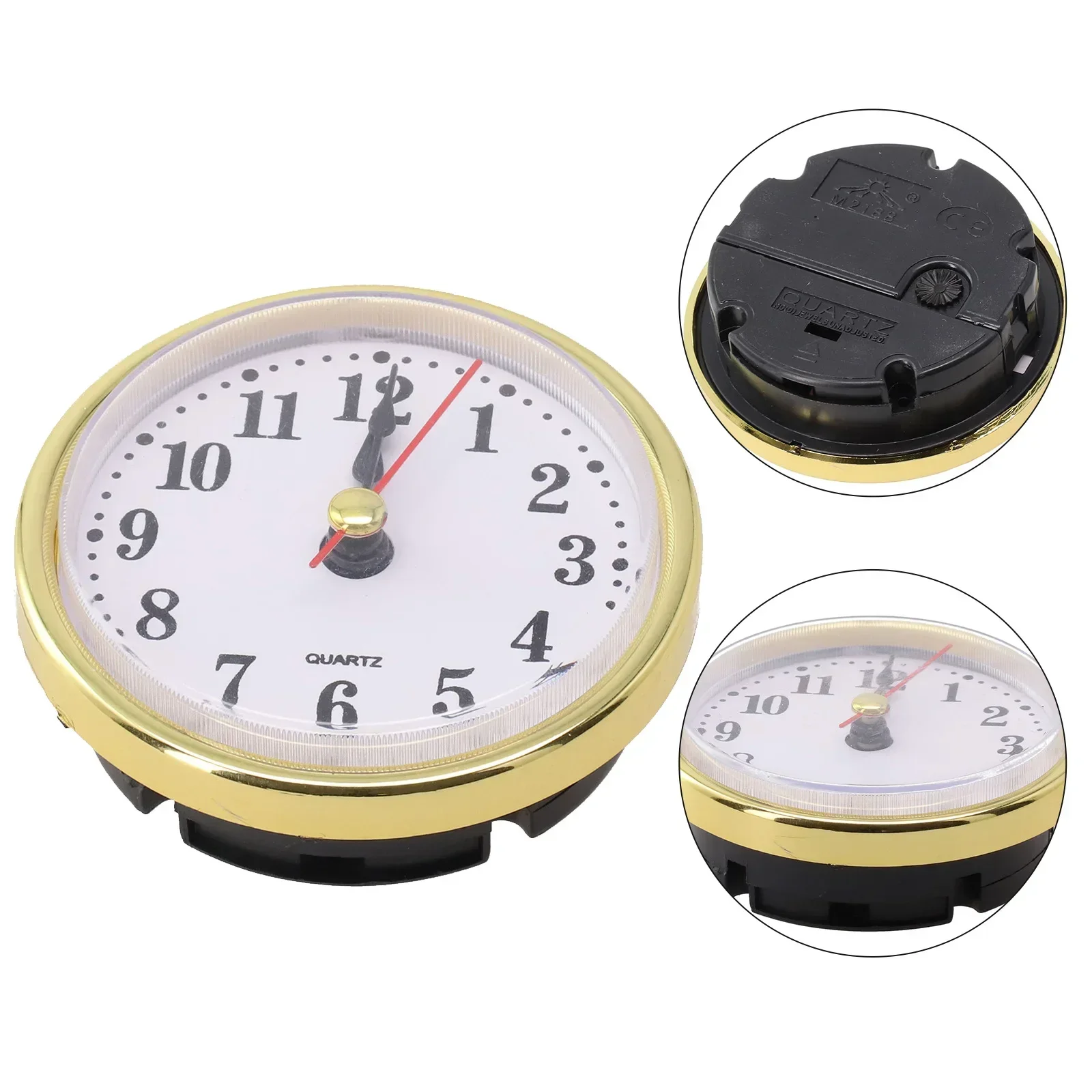 Wall Clocks Inserts Movement Quartz Clock Classic Watches Wall DIY Decoration 65MM Round Little Clock Living Room Home Decor
