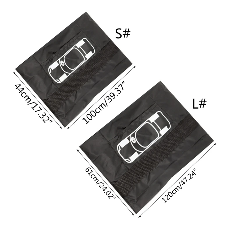 Auto Wheel Tire Storage Bags Tyre Accessories with Handle Anti-scratch Wheel Bags Tire for Tyres Dia within 34''