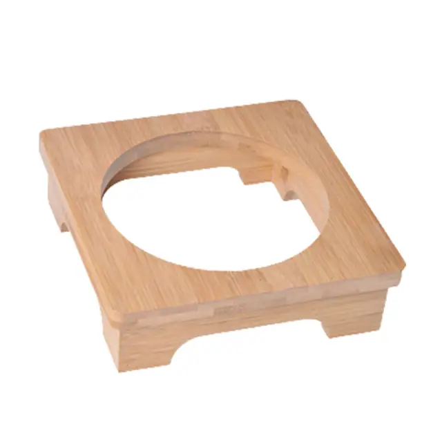 안전하고 아름다운 냄비 커버와 미끄럼 방지 삼발이 베이스로 뜨거운 냄비를 자신 있게 다루세요.