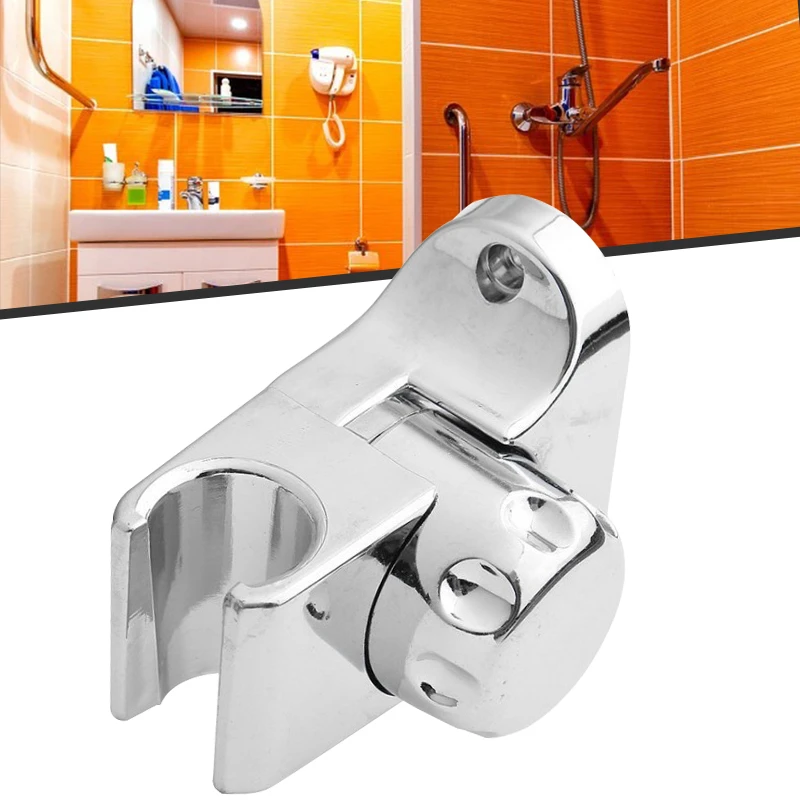 

Shower Head Support Holders Adjustable Shower Head Holder Stand Wall Mounted Bracket Universal Chrome Bathroom Accessories
