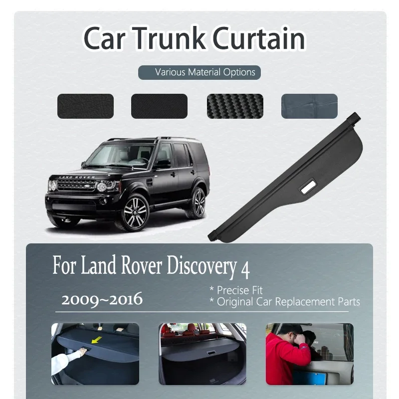 Чехлы для багажника автомобиля Land Rover Discovery 4 LR4 L319 2009 ~ 2016 Чехлы для багажника автомобиля Land Rover Discovery 4 LR4 L319 2009 ~ 2016