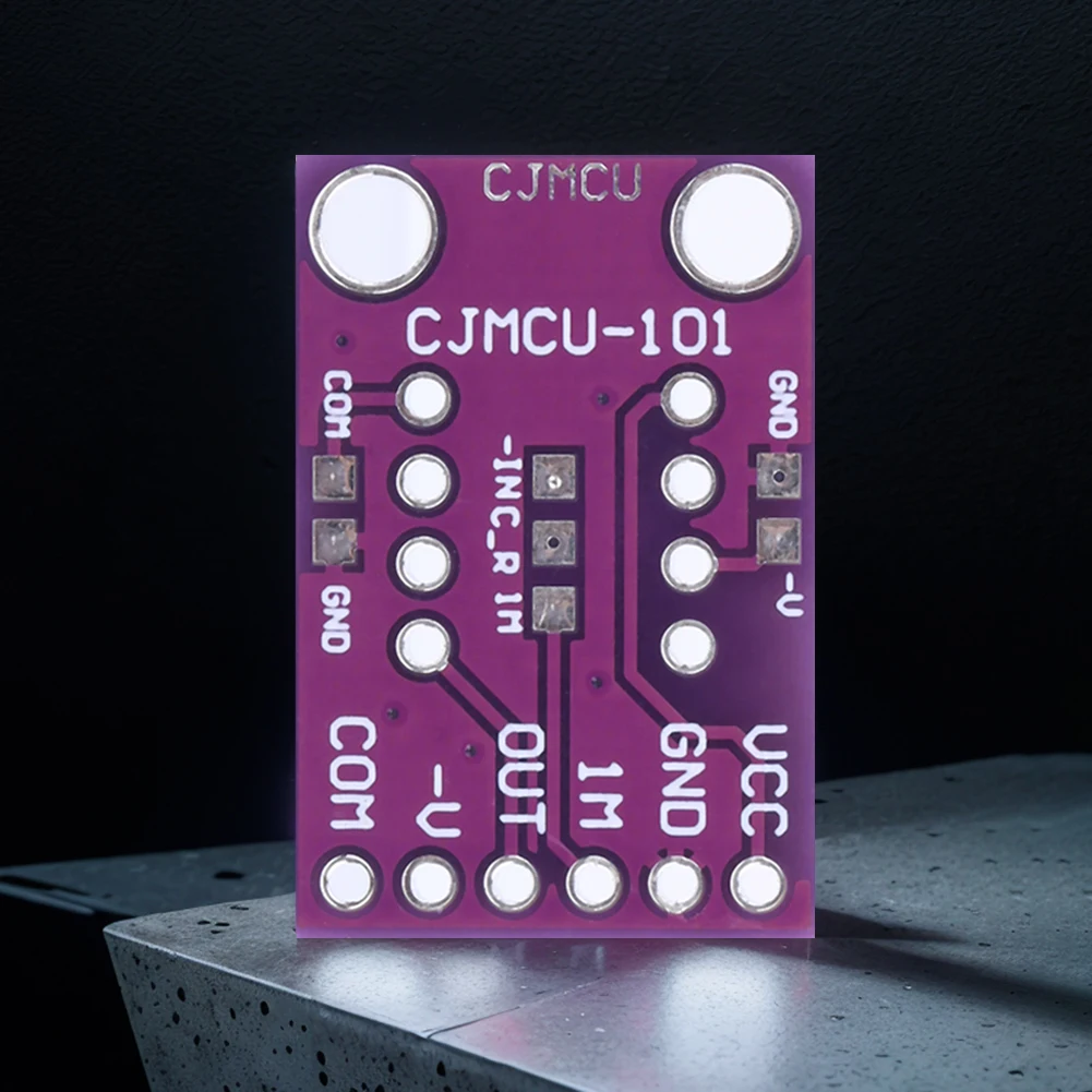 1 PC OPT101 Light Analog Intensity Sensor Detection Module Single Chip Photoelectric Diode Light Strength Module 14KHz CJMCU101
